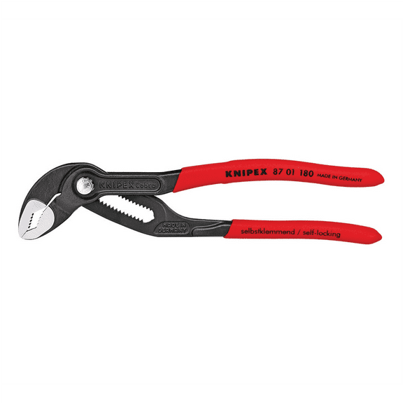 KNIPEX Tools 87 01 180, 7 1/4" Cobra Pliers