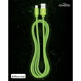 thumbnail image 3 of Liquipel Powertek Glow in Dark Cable lightning - Green, 3 of 6