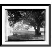 Historic Framed Print, Wharf net ferum[?], 17-7/8" x 21-7/8"