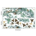thumbnail image 4 of Chinese Style Ink Branch Plum Blossom Wall Stickers Living Room Sofa Tv Background Wall Study Self-Adhesive Painting, 4 of 5