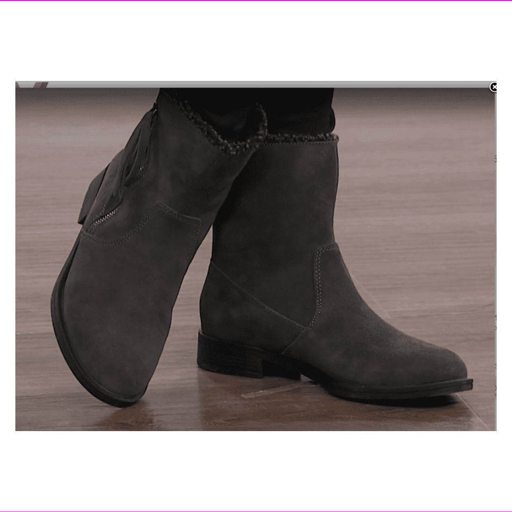 tassel boots suede