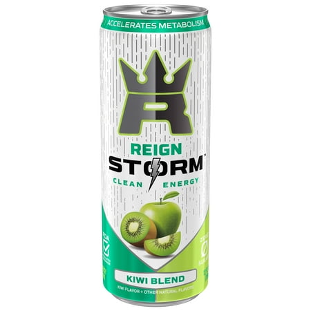 Reign Storm, Kiwi Blend, Clean Energy Drink, 1 Count, 12 fl oz