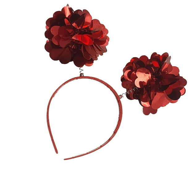 Diadema para el día de San Valentín, adorable disfraz de cosplay para fiesta de San Valentín Rojo