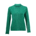 thumbnail image 4 of Duoif Chandails pour Femmes, Chandails pour Femmes à Col Rond Chandail pour Femmes à Manches Longues Chandail Doux à Enfiler pour Femmes Vert TG, 4 of 4