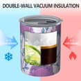 thumbnail image 2 of Floral 12oz Stainless Steel Coffee Mug – Double-Wall Insulated Cup with Spill-Resistant Lid, 360° Full-Print Design, Keeps Drinks Hot & Cold for Home, Office, Travel,Thanksgiving,Christmas, Spring, 2 of 5