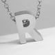 thumbnail image 5 of Collar con colgante de Aleación Unisex Yuxing Letra J, 5 of 5