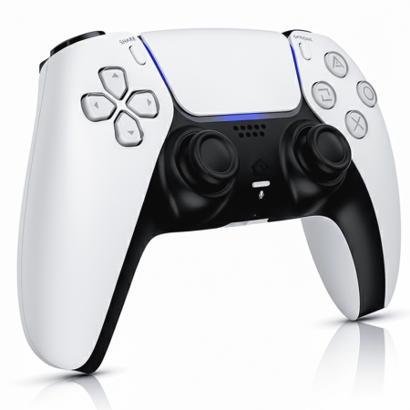 CFWQH Wireless Game Controller Compatible with P5/Pro/PC, White