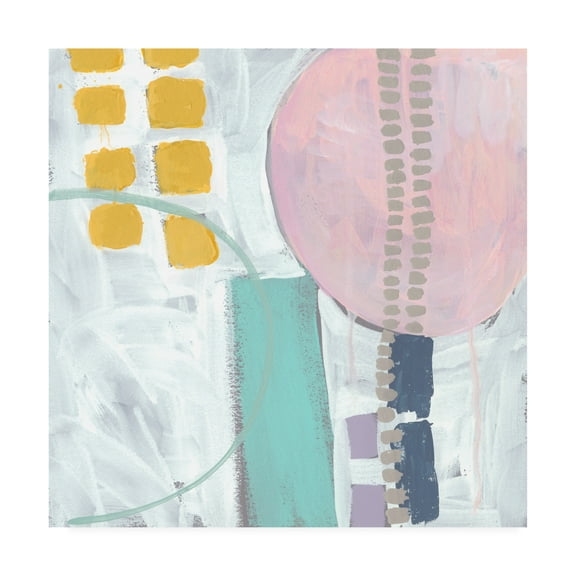 Trademark Fine Art 'Lollipop Abstract IV' Canvas Art by Chariklia Zarris