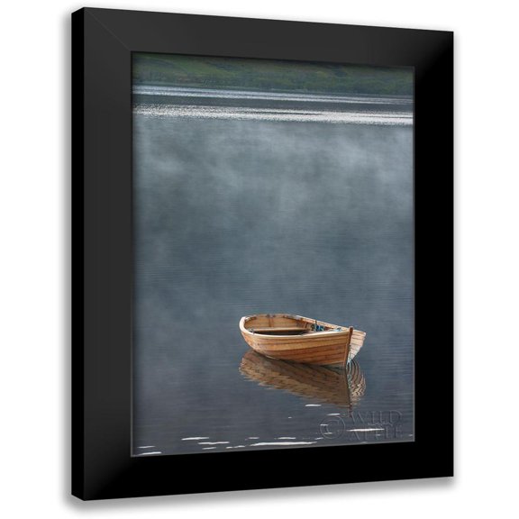 Majchrowicz, Alan 11x14 Black Modern Framed Museum Art Print Titled - Rowboat in Ross