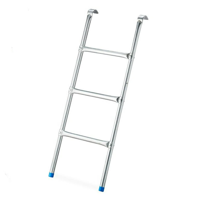 Pure Fun 3 Step Steel Universal Trampoline Ladder 180lb Weight Limit