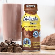 Splenda Diabetic Protein Shakes, to Help Manage Blood Sugar, 8oz, Milk Chocolate, 6ct