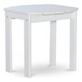 thumbnail image 1 of Hawthorne Collections Solid Wood White Adirondack Side Table Rectangular 18.11" Unassembled, 1 of 11