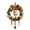 A, variant on Christmas Pipe Cleaner Wreath, Christmas Pipe Cleaner Wreath DIY Kit, Chenille Stem Santa Bear Front Door Hanger, Handmade Craft Home Festive Holiday Decor Ornament, Creative Gift for Beginners