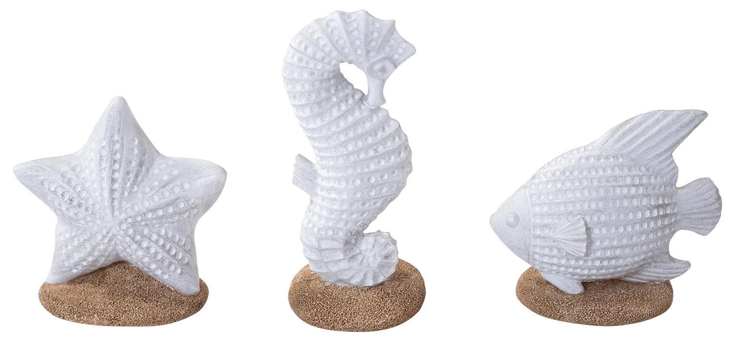 Penn-Plax Coastal Collection Resin Aquarium Decor for Fish Tanks - Small Sized - Selection Will Vary
