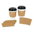 thumbnail image 2 of Karat C5300 (Kraft) Cup Sleeve for 10-24oz Hot Coffee heat insulation / 1,000-ct. Case, 2 of 5