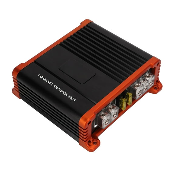 Car Audio Amplifier,1 Channel Car Audio Car Mono Amplifier Channel Car Audio High-Precision Functionality