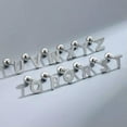 thumbnail image 4 of QQTDFG 925 Sterling Silver Initial A-Z Alphabet Letter Stud Earrings Women A4375-T-Silver-Single, 4 of 9