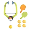 thumbnail image 3 of jinwen Acket and Balls Indoor Hanging Table Tennis Trainer Parent-Child Interaction Toy Solid Rackets 4Balls, 3 of 9