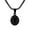 Black, variant on Cross Necklace for Men Black Silver Stainless Steel Personalized Statement Cool Simple Oval Vintage Jewelry Silver