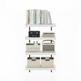 thumbnail image 5 of Furinno Tanna 22-Inch Wall Mounted Floating Display Shelves in White Set of 4, 5 of 6