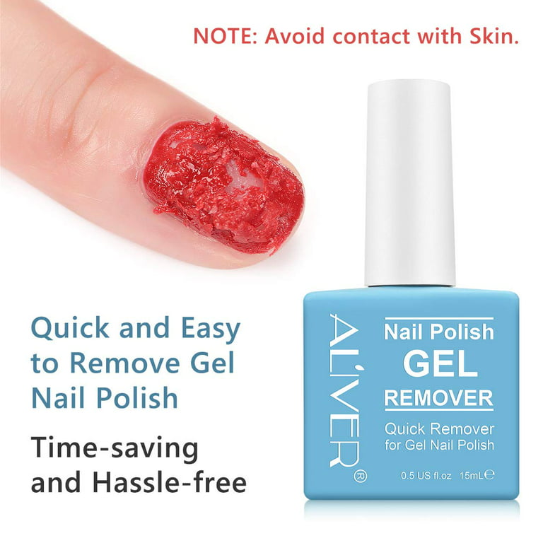 WARNING: DANGEROUS Burst-type gel polish remover