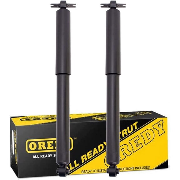 OREDY Pair Rear Shock Absorbers for 2007-2017 Jeep Wrangler 2018 Wrangler JK - 349069
