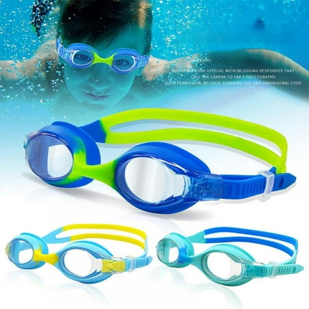 

Baozhu Kids Swim Goggles Kids Swimming Goggles Anti-fog No Leaking Girls Boys for Age 3-8