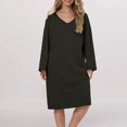 thumbnail image 4 of Gifts for Women Robes for Women Fuzzy House Coat Oversized Soft Women's Sleepwear Spa Womens Bathrobe Black, 4 of 4
