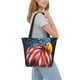 thumbnail image 2 of Easygdp Eagle Head With American Flag Bolso de Hombro para Mujer, Bolso Bandolera y Cartera de Mano Elegante para Uso Diario, 2 of 6