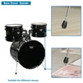 thumbnail image 5 of Glarry 5-Piece Full Size Adult Drum Set w/Bass Drum, Snare Drum, Floor Tom, Drum Pedal, Sticks and Stool, Junior Drum Kit with 2 Tom Drum, 16" Ride Cymbal and 14" Hi-hat Cymbals, Black, 5 of 10