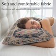 thumbnail image 5 of Vintage Boho Pillow Covers Queen, Middle Century Western Geometric Abstract Art Soft Brushed Breathable Throw Pillow Covers, Pillowcase with Zipper for Couch Sofa Bedroom Living Room 20"x30", 5 of 9
