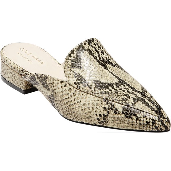 Women's Cole Haan Piper Mule Classic Roccia Snake Print/Synthetic 9.5 B