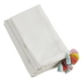 thumbnail image 1 of SARO Serviettes de Table Carré Fiesta Pompon 20 Po - Ivoire Lot de 4, 1 of 1