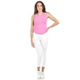 thumbnail image 5 of Blusa básica sin manga /Juvenil, 0077 (Rosa) rosa EG, 5 of 5