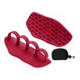 thumbnail image 1 of Guantes de gimnasio sin dedos para entrenamiento, de silicona resistente, fortalecedores de agarre para dedos. con bolsa, 1 of 9