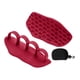 thumbnail image 1 of Empuñaduras de peso, entrenador de fuerza de agarre de dedos, protección de mano flexible y portátil para con bolsa, 1 of 9