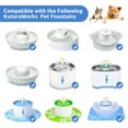 thumbnail image 5 of Pet Cat Dog Water Fountain Pump Replacement Electric Water Feeder Quiet Drinking, 5 of 5