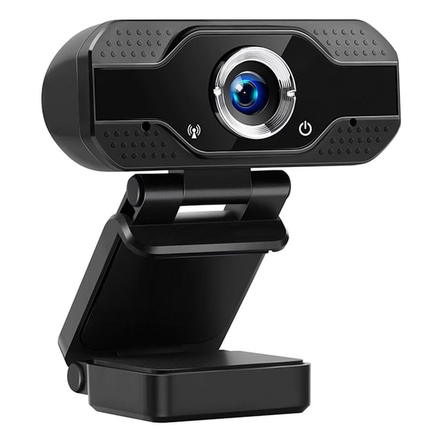 Cámara 1080p con cubierta de cámara web, cámara de ordenador portátil de escritorio para conferencias y videollamadas, cámara Sunnimix Cámara web giratoria