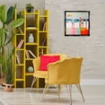 thumbnail image 4 of Stupell Industries Contemporary Strolling on Beach Black Floating Frame Canvas Art, 18 x 18, by Irena Orlov, 4 of 8