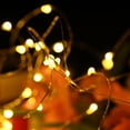 thumbnail image 4 of 1.2W 2M / 6.6Ft 20 LEDs Hada de alambre de cobre de energía solar Leyfeng Luz de cadena, 4 of 7