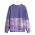 thumbnail image 3 of TWZH Women Cloud Stars Scenery 3D Graphic Print Long Sleeve Shirt, 3 of 3