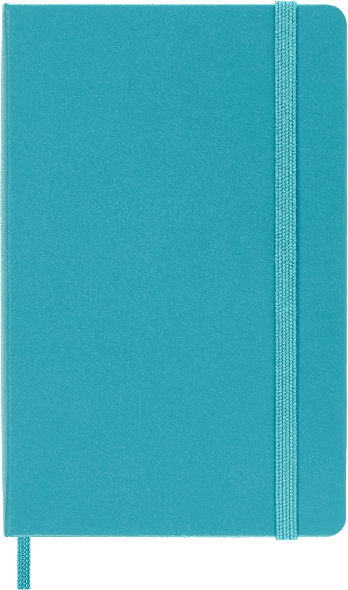 Moleskine Classic Notebook, Hard Cover, Pocket (3.5" x 5.5"), Ruled, Blue Reef