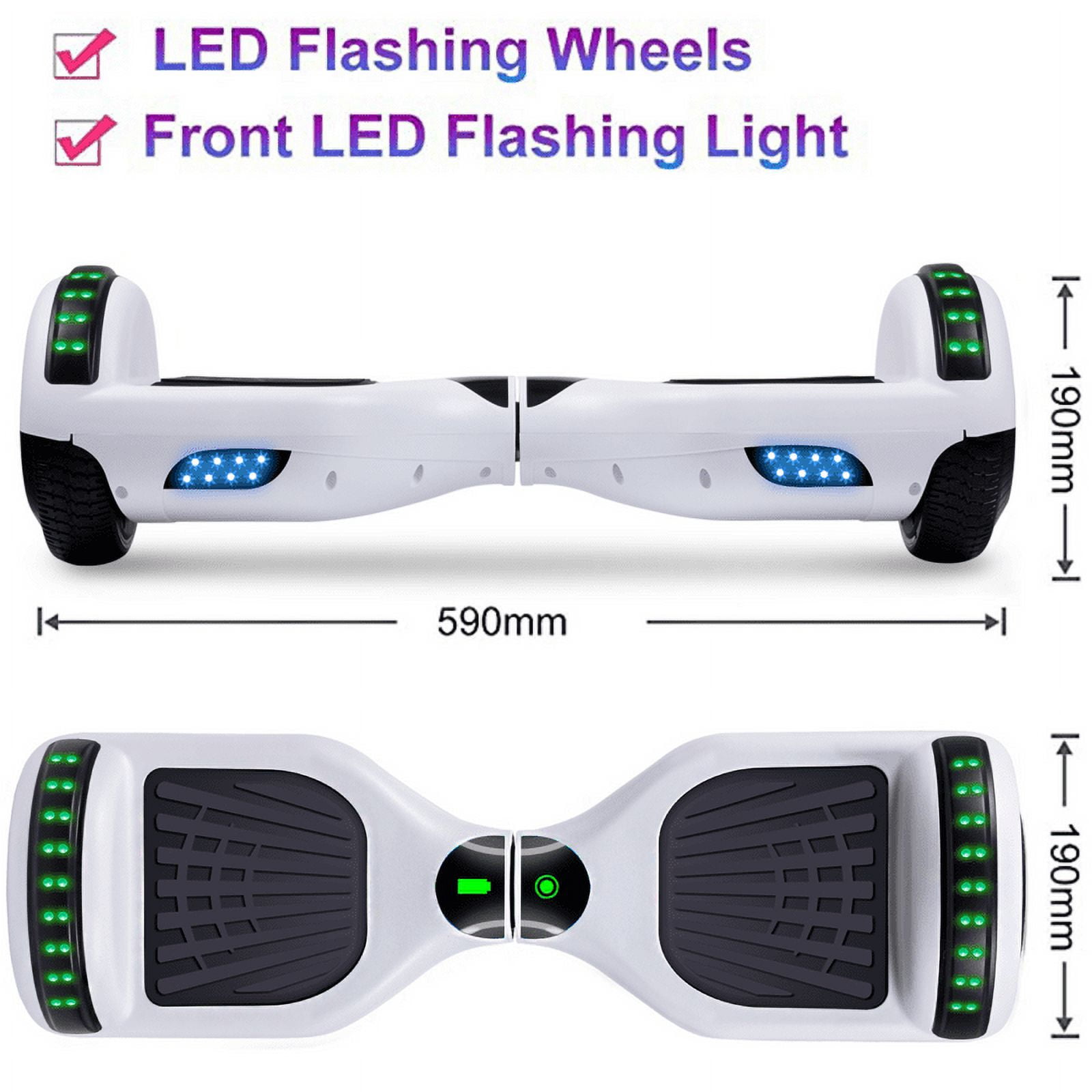 LIEAGLE Bluetooth Hoverboard with LED Lights 6.5 Nigeria Ubuy