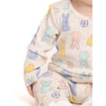thumbnail image 5 of Peeps Unisex Baby Easter Long Sleeve Bodysuit with Matching Joggers, 2-Piece Set, Sizes Newborn-12M, 5 of 7