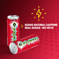 thumbnail image 3 of Liquid Ice Energy Drink, Cherry Licious, with 80mg Caffeine plus Taurine & B-Vitamins, Real Sugar, 8.4 Fl Oz, Pack of 24 Cans, 3 of 5