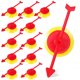 thumbnail image 1 of 25 piezas de flechas giratorias para juegos, juego de flechas, puntero de plástico, flechas giratorias, puntero de juego, 1 of 6