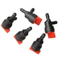 thumbnail image 3 of Universal Shut Off Valve 5PCS 90 Gas Fuel Shut Cut Off Valves 1/4 Inline For ATV Go Kart Mower Bike, 3 of 8