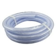 thumbnail image 2 of 10 ft x 3/4" ID High Pressure Braided Clear Flexible PVC Tubing Heavy Duty UV Chemical Resistant Vinyl Hose, 2 of 2