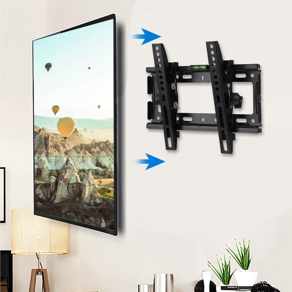 LABRIMP Adjustable Wall Mount Bracket Secure Cold Rolled Steel Stand for Household Users in Home 1 Set