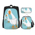 thumbnail image 1 of Balery Three White Geese Mochila Escolar 3 en 1 para Niños - Mochila Resistente con Lonchera Térmica y Estuche - Mochila Escolar para Niños y Niñas, 1 of 7